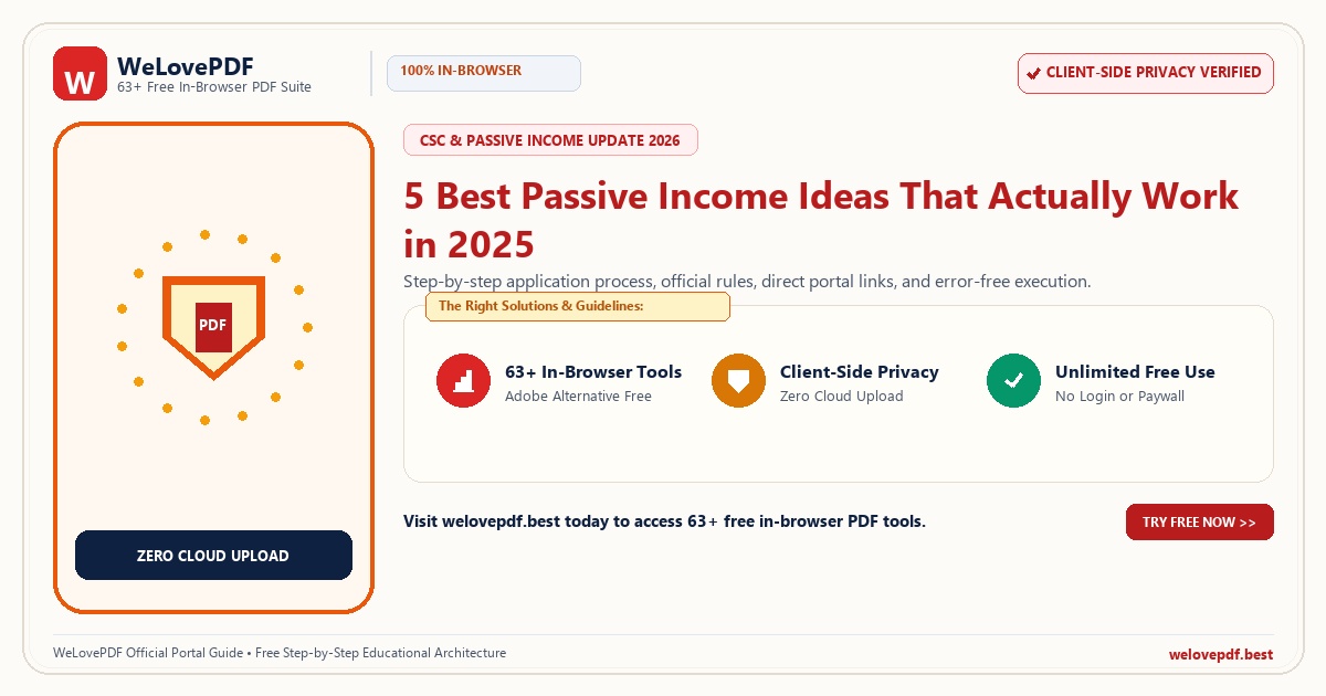 5 Best Passive Income Ideas That Actually Work in 2025