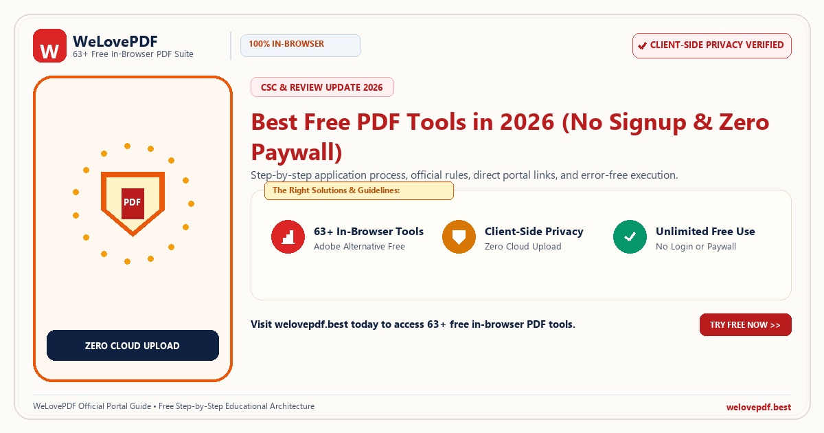 Best Free PDF Tools in 2026