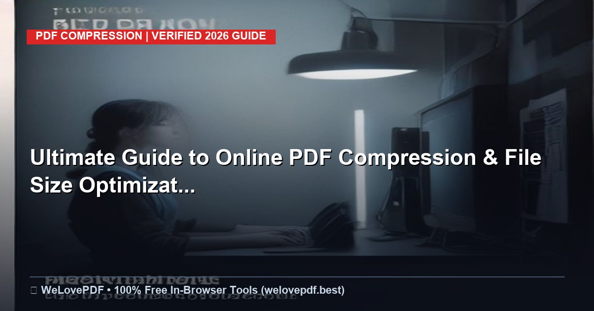 Ultimate Guide to Online PDF Compression & File Size Optimization Without Quality Loss 2026: Complete Step-by-Step Guide