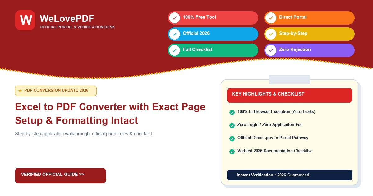 Excel to PDF Converter with Exact Page Setup, Formatting & Gridlines Intact 2026: Complete Step-by-Step Guide