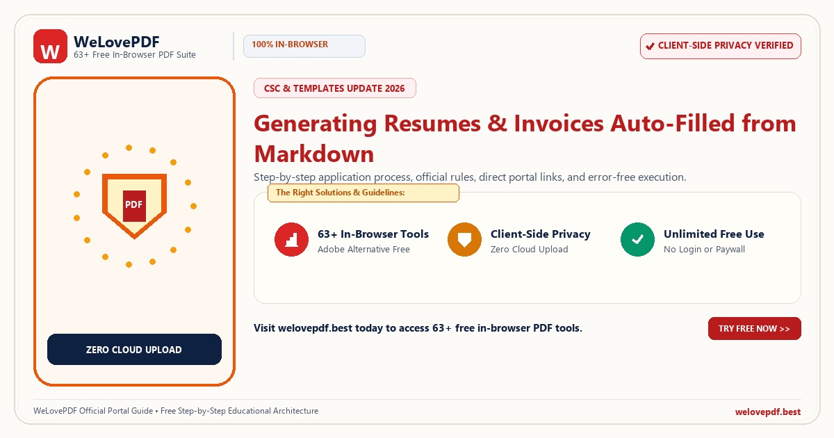 Generating Resumes & Invoices Auto-Filled from Markdown